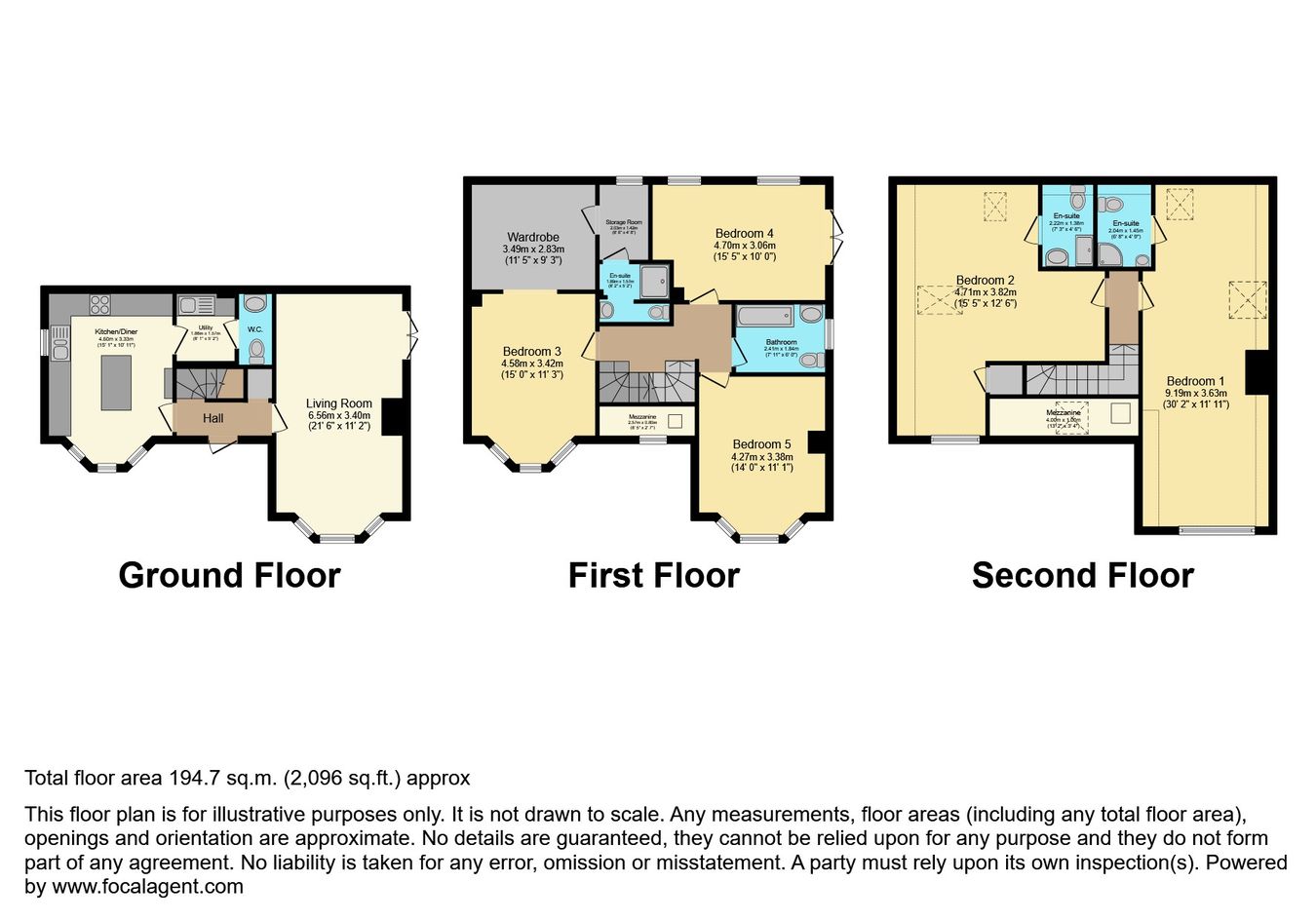 Hillview, Locarno Road, Swanage floorplan