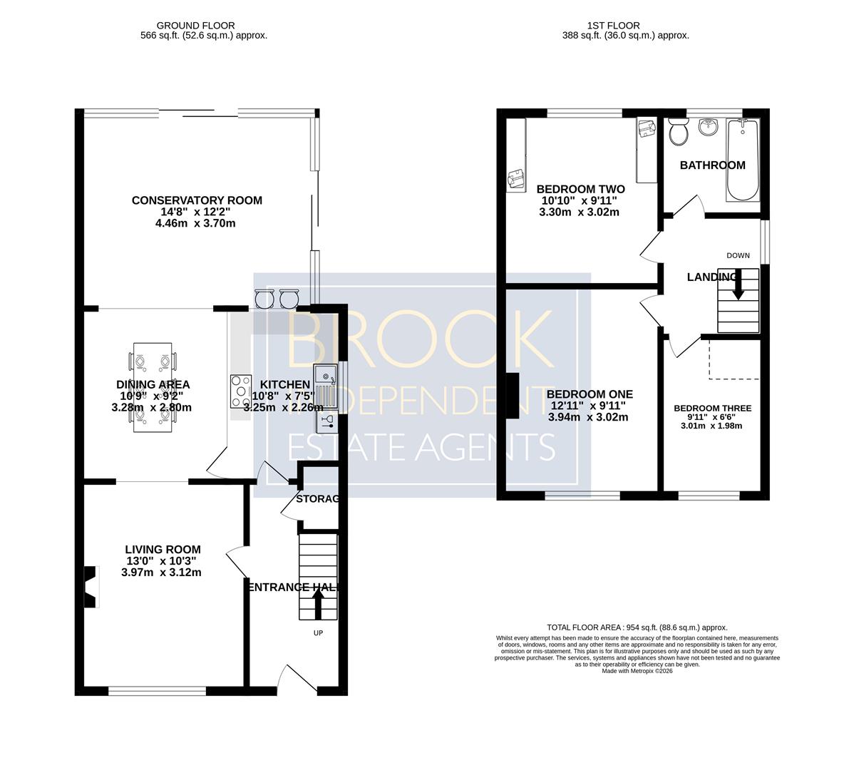 31, Woodlands Close, Southampton floorplan
