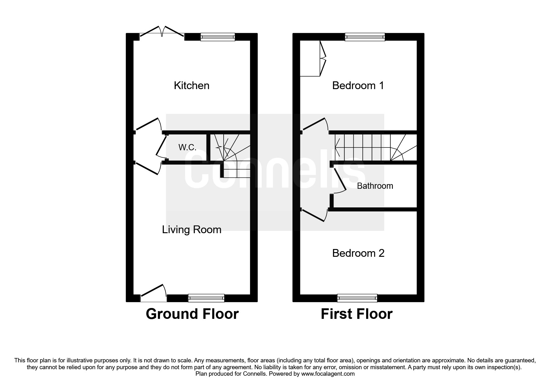 2 Bedrooms Terraced house for sale in Wright Close, Bushey WD23