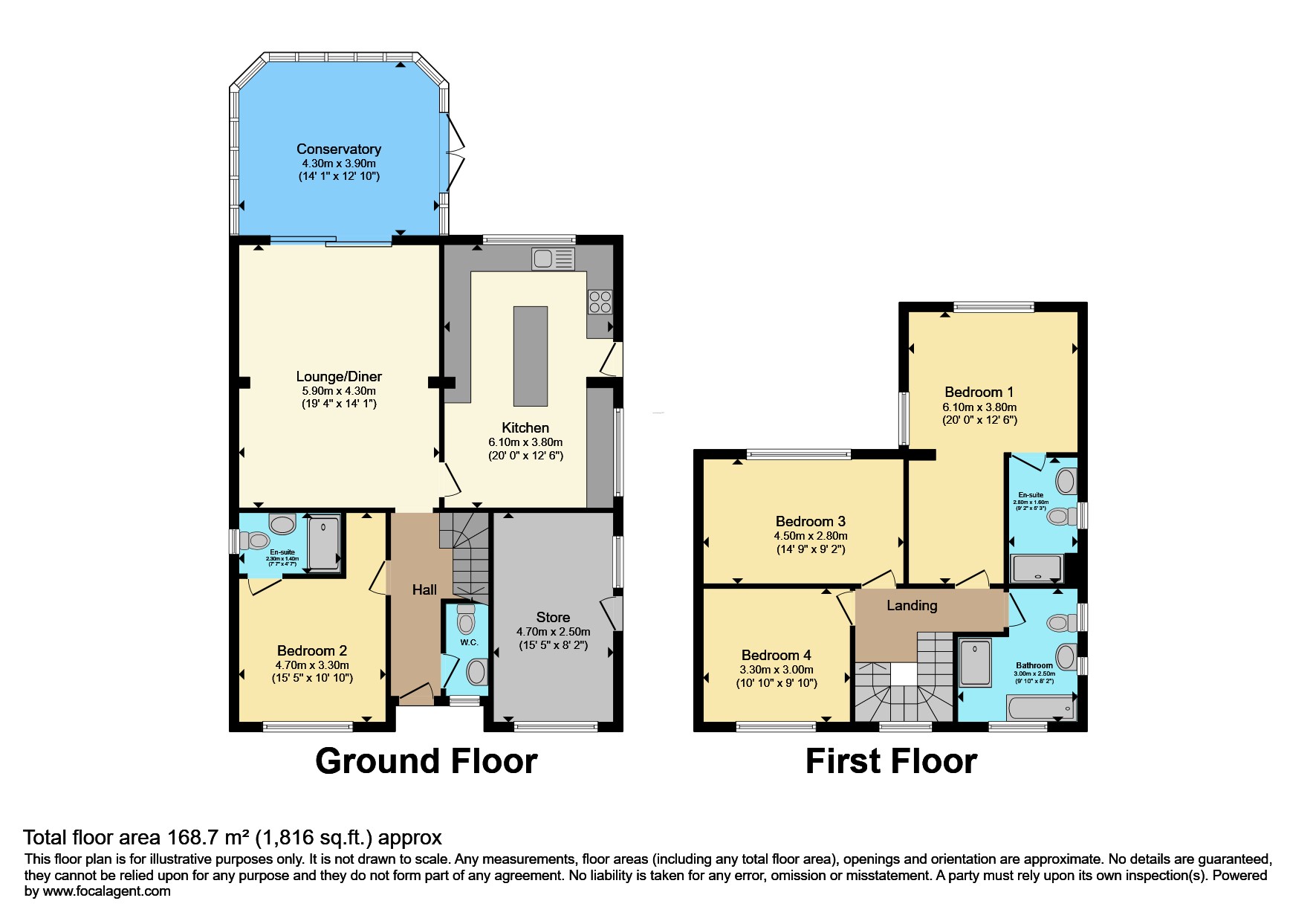 38, Woburn Drive, Altrincham floorplan