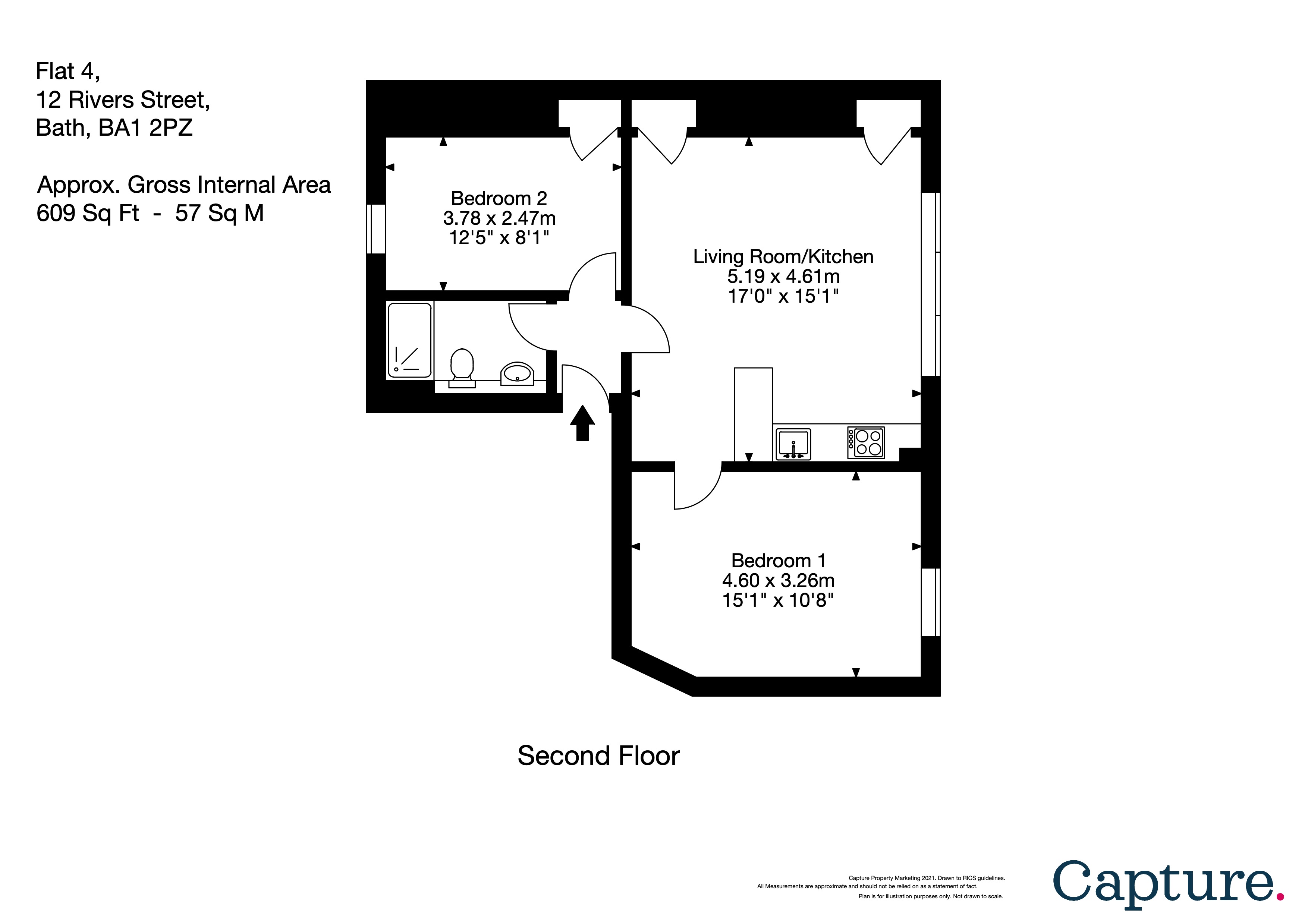 Rivers Street, Bath BA1, 2 bedroom flat for sale 61210268 PrimeLocation