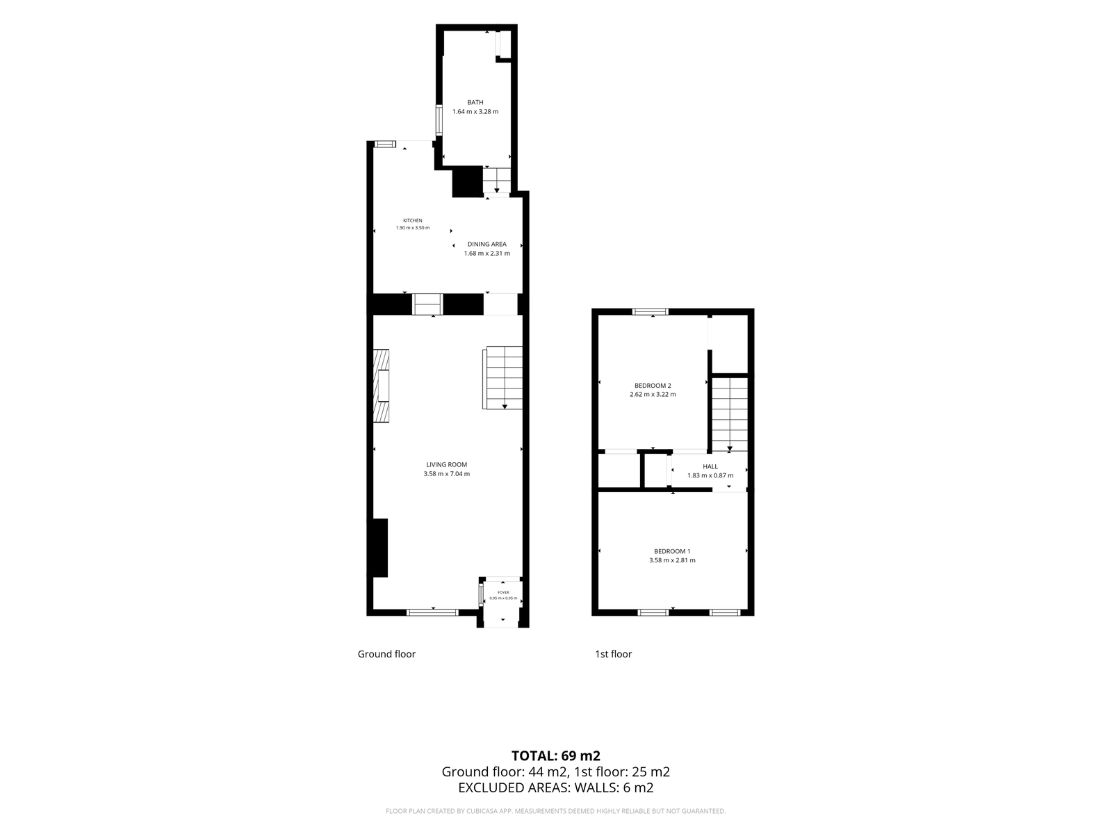12, Castle Street, Pontypool floorplan