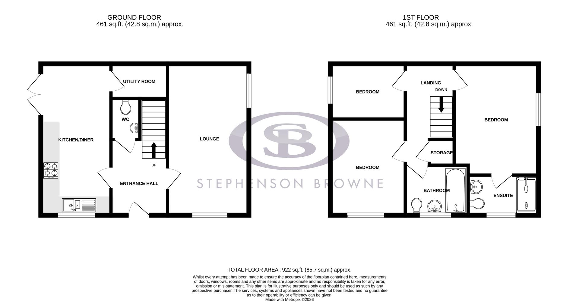 5, Firwood Avenue, Winsford floorplan