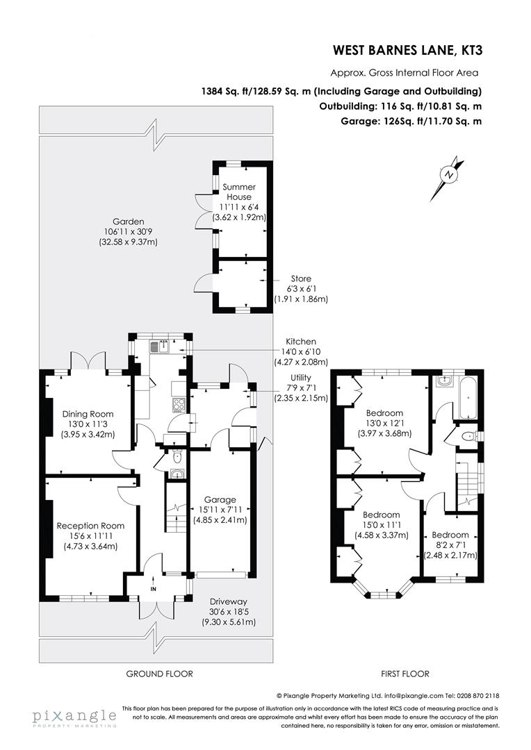 228, West Barnes Lane, Motspur Park floorplan