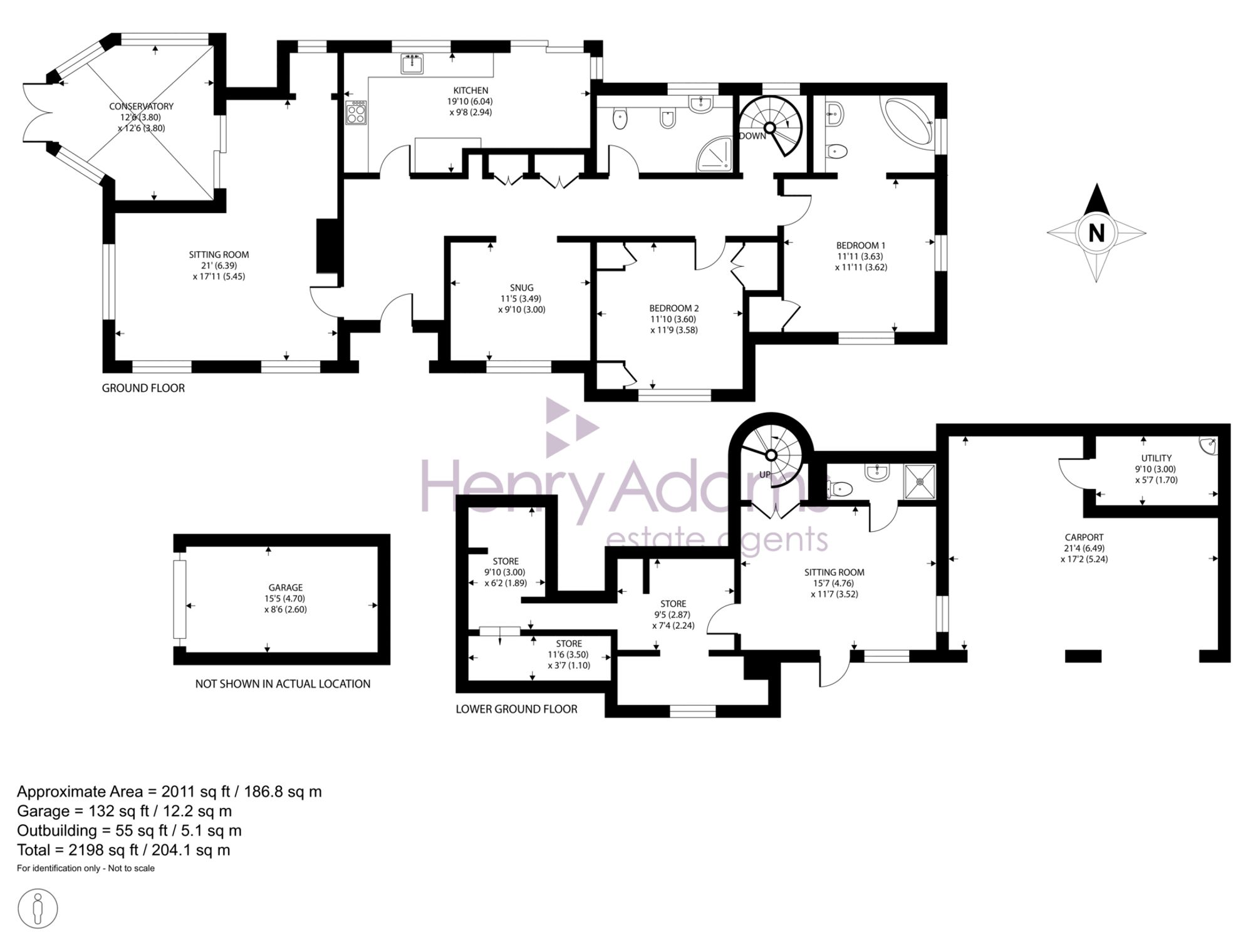 Little Brook Fir Tree Lane, Pulborough floorplan