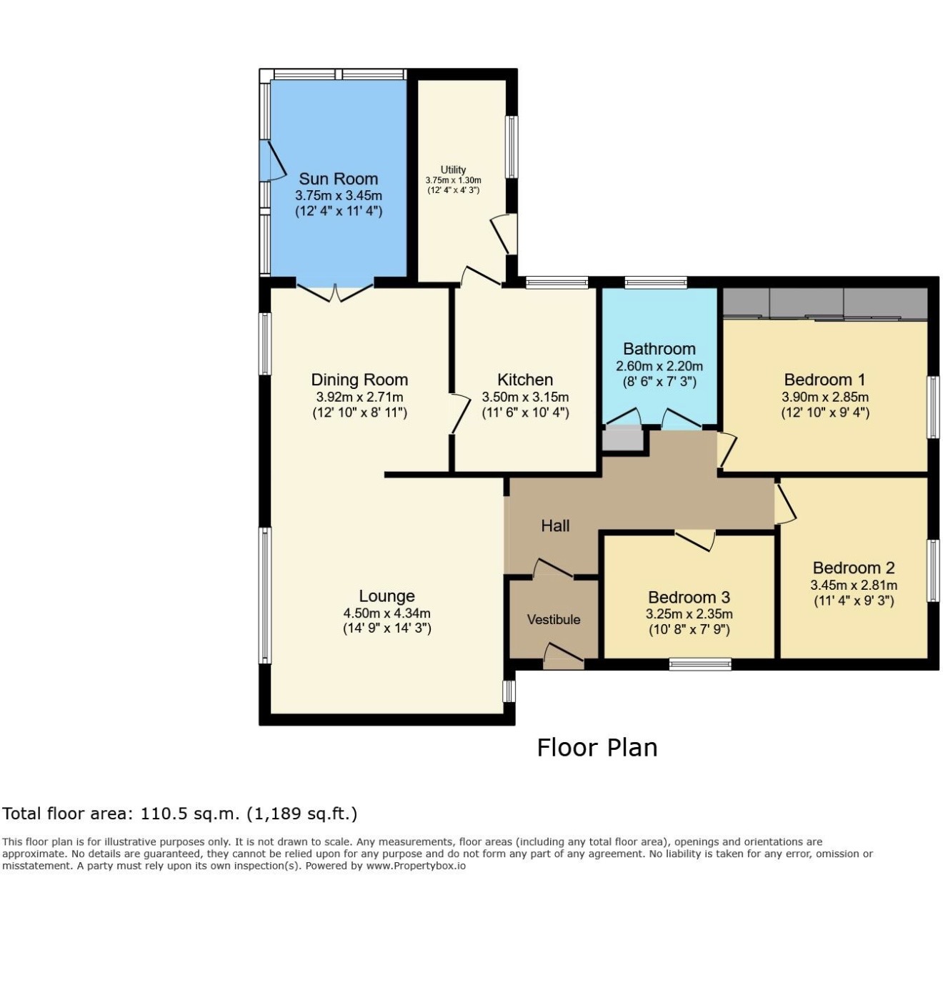 6, Deangate Gardens, Bo'ness floorplan