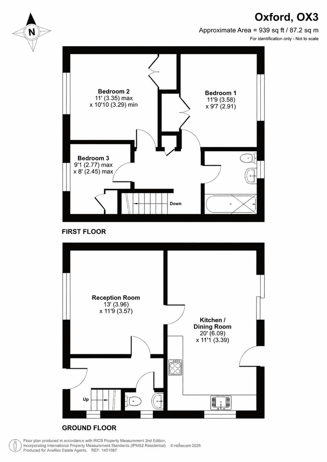 5, Fettiplace Road, Oxford floorplan