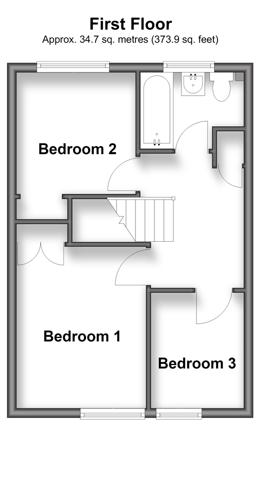 Melody Close Warden, Sheerness floorplan