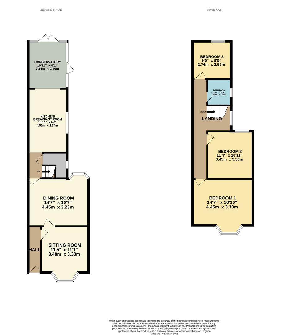 Kingsley Avenue, Kettering floorplan