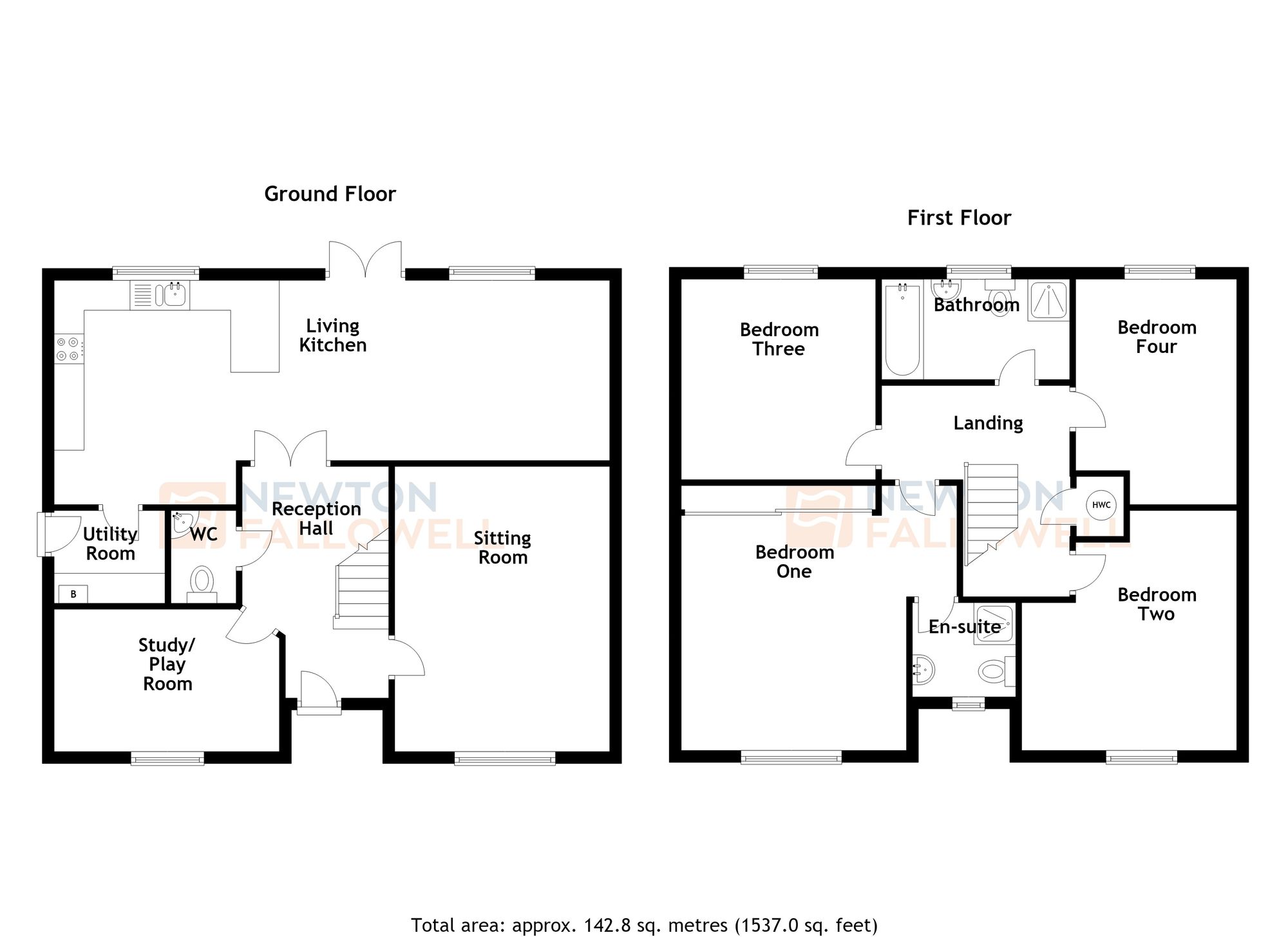 34 Blue Albion Street, Retford floorplan