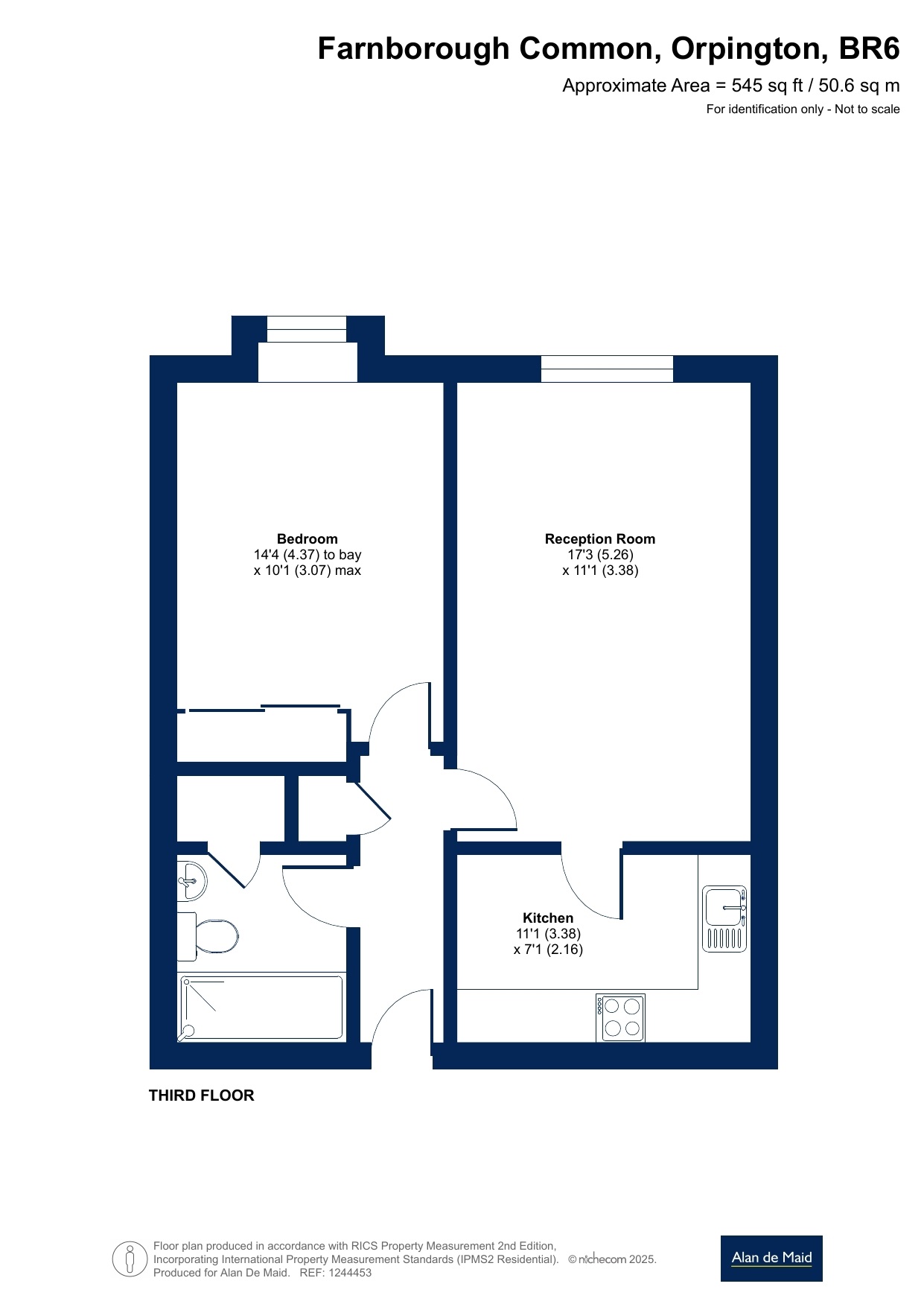 Flat 37, Summerlands Lodge,, Farnborough Common, Orpington floorplan