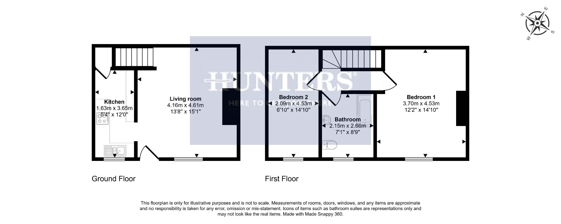 31, Harrogate Street, Bradford floorplan