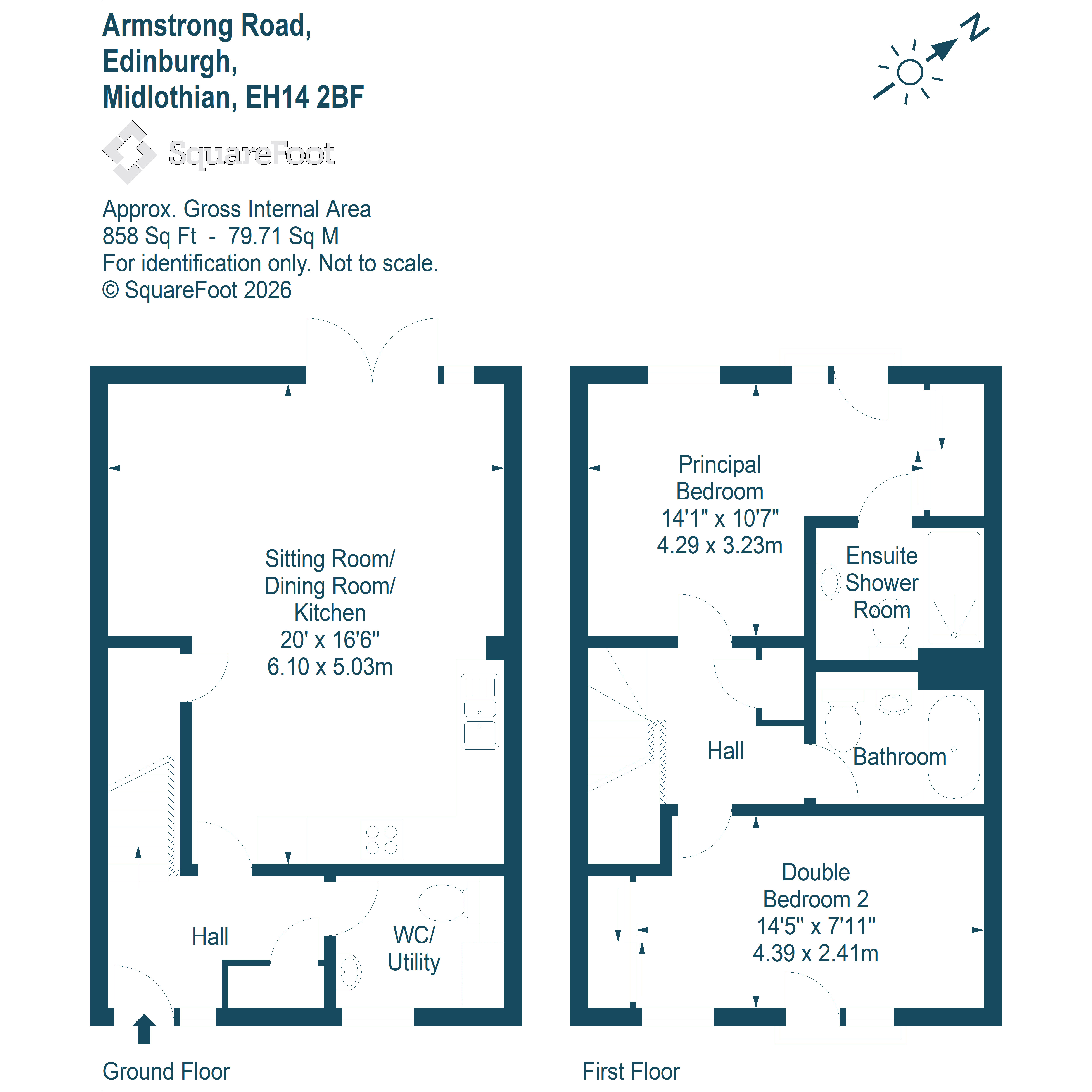 5, Armstrong Road, Edinburgh floorplan