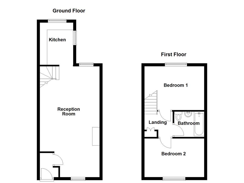 16, Worsley Street, Accrington floorplan