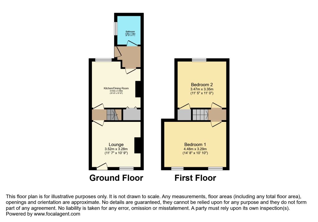 16, St. Michaels Road, Louth floorplan