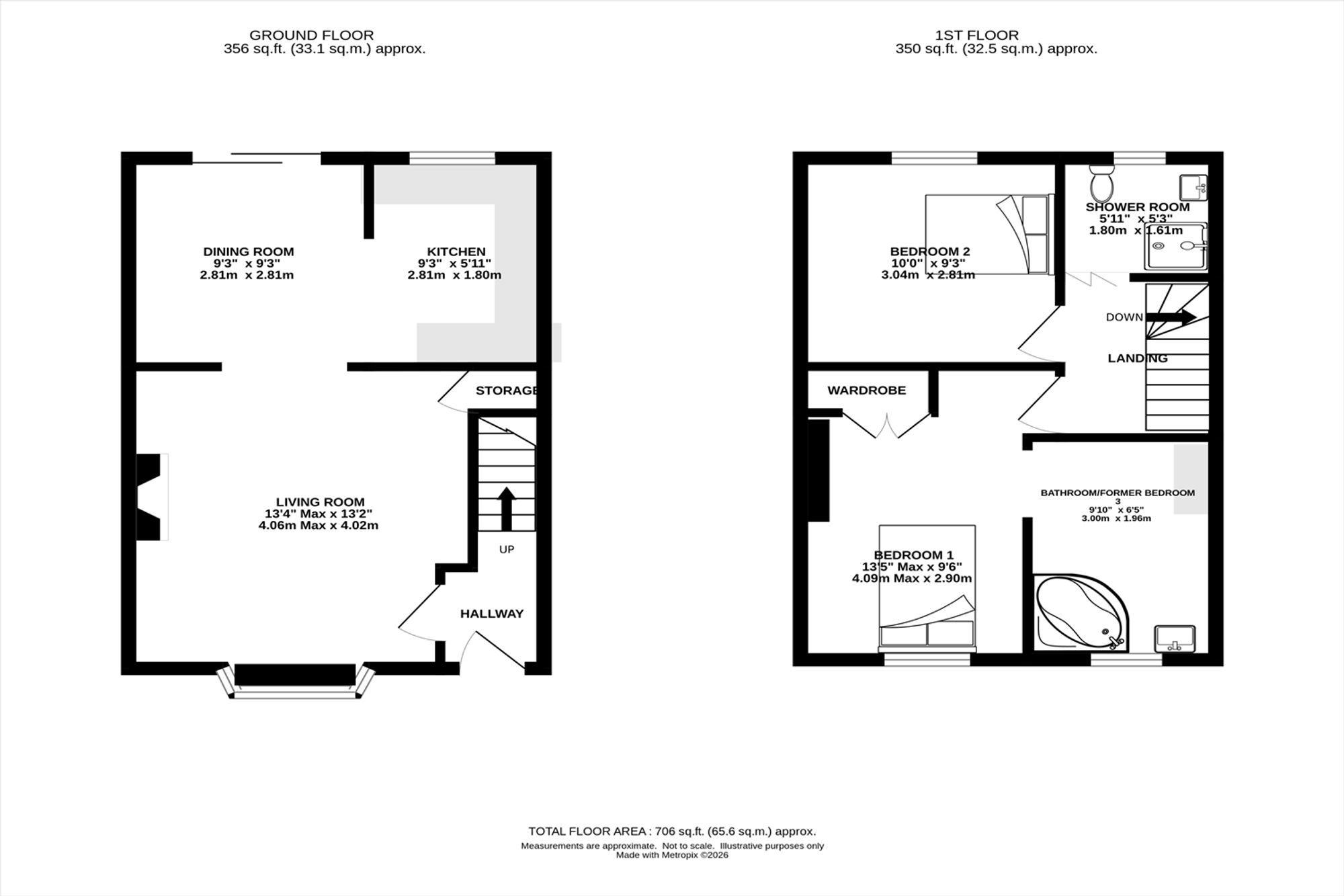 59 Oakfield Road, Altrincham floorplan