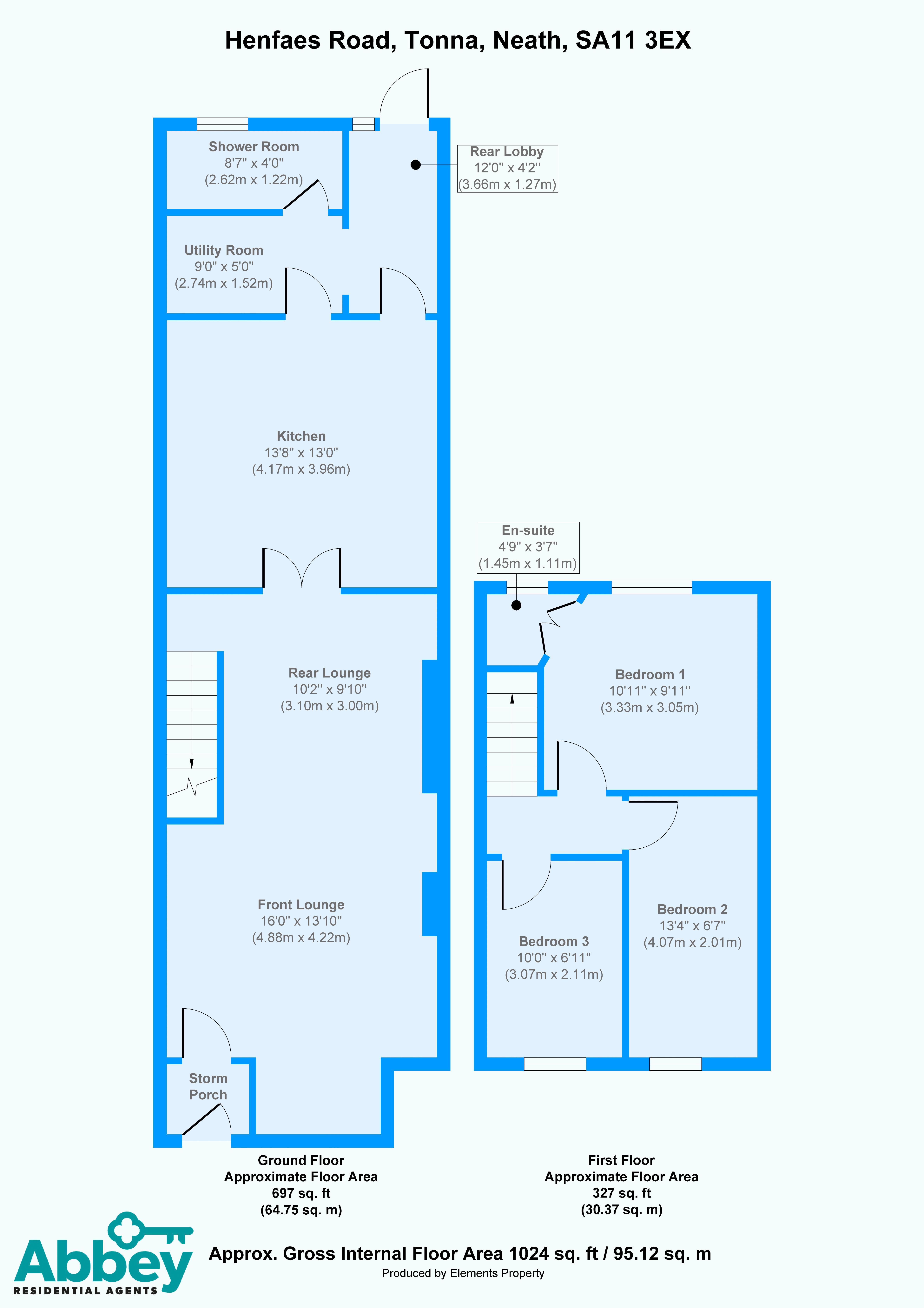 79, Henfaes Road, Neath floorplan