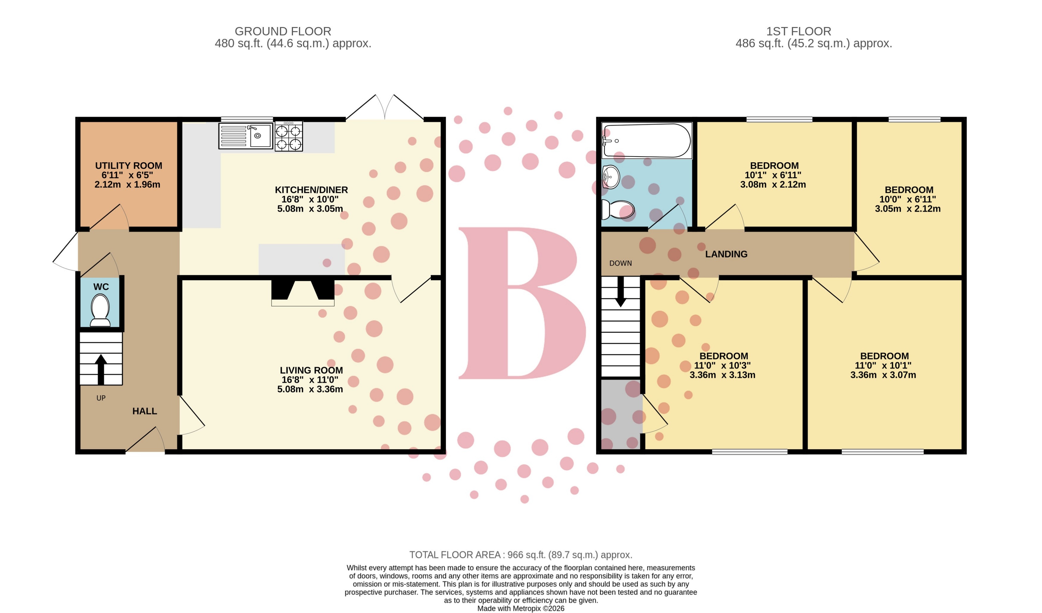 19, The Dell, Stevenage floorplan