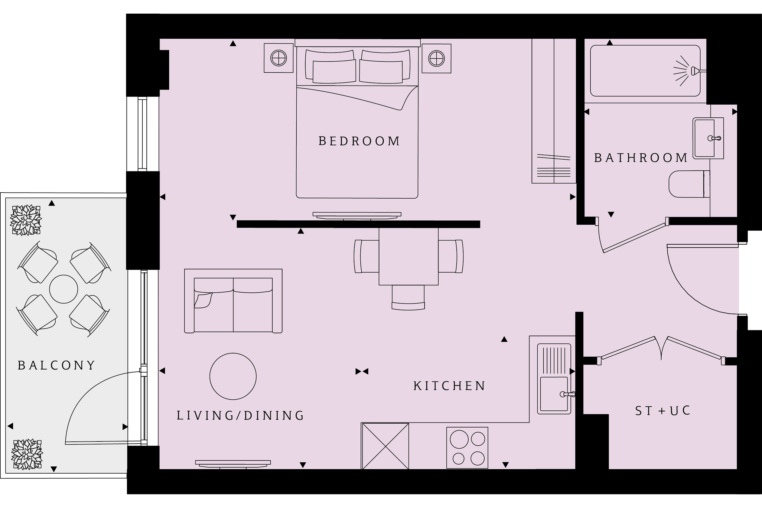 H7945375, Carnation Gardens, Nestle Avenue, Hayes floorplan