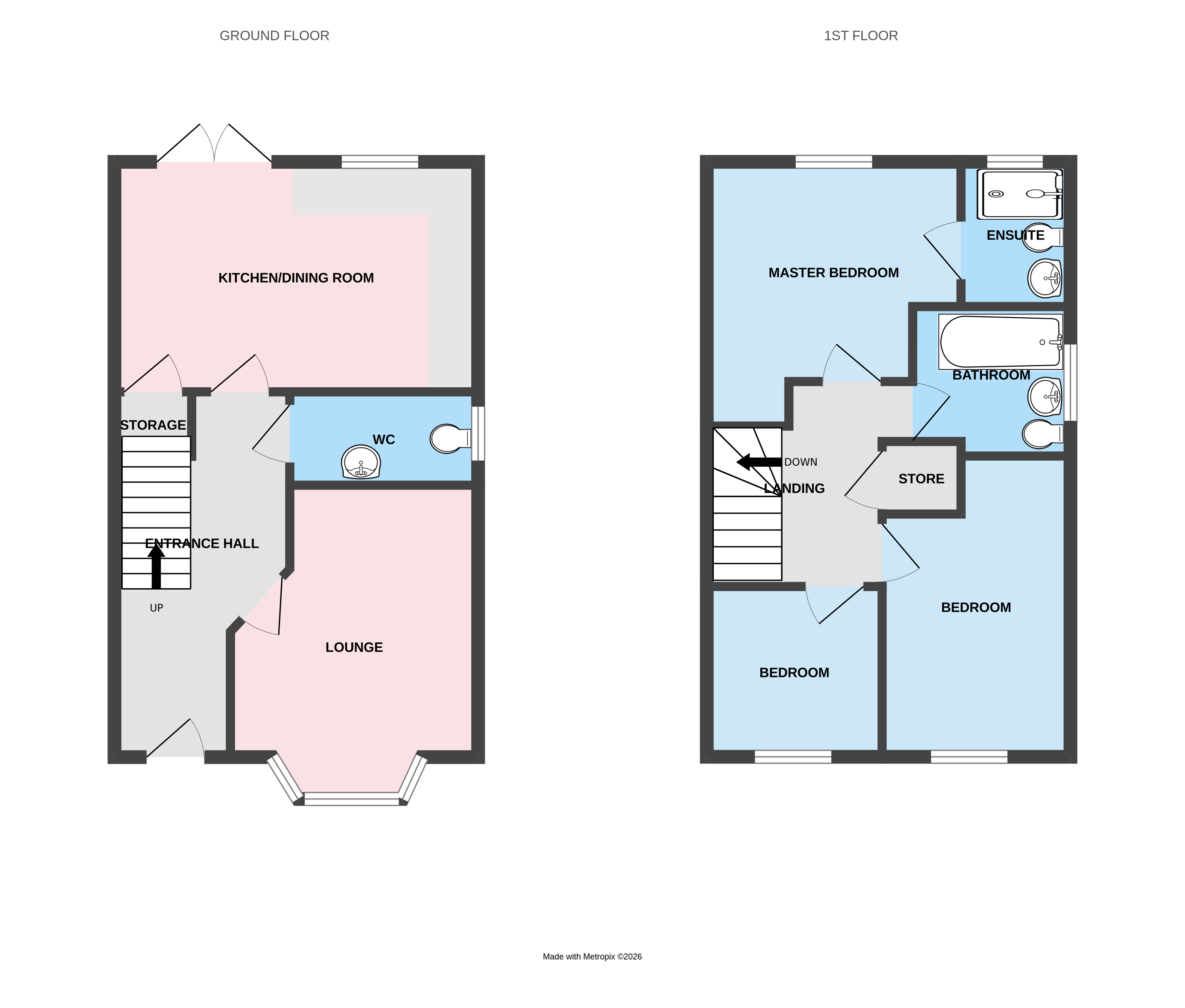 12, Alver Court, Telford floorplan