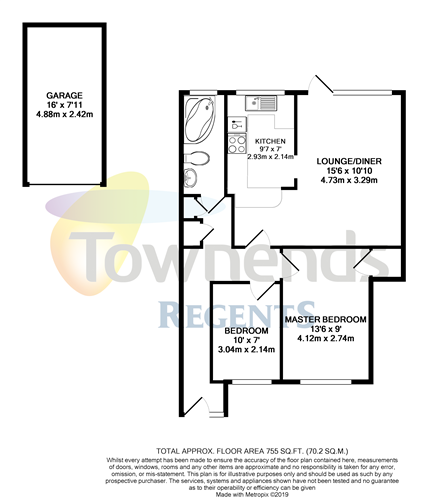 2 Bedrooms Maisonette for sale in Castle Close, Sunbury-On-Thames, Surrey TW16