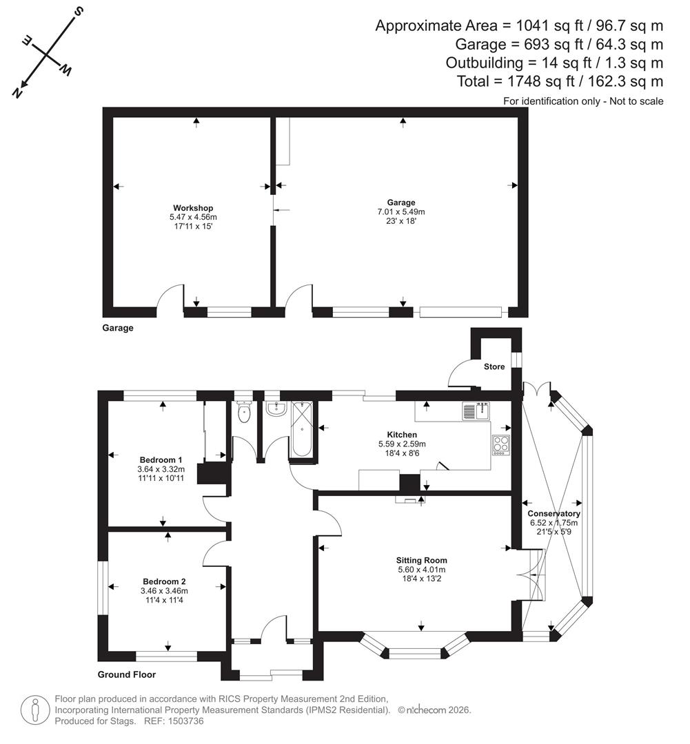 Trevorne, Bossiney Road, Tintagel floorplan