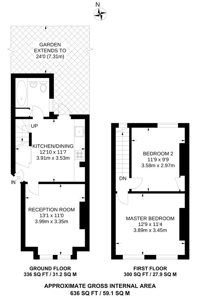 14, Pellatt Road, East Dulwich floorplan