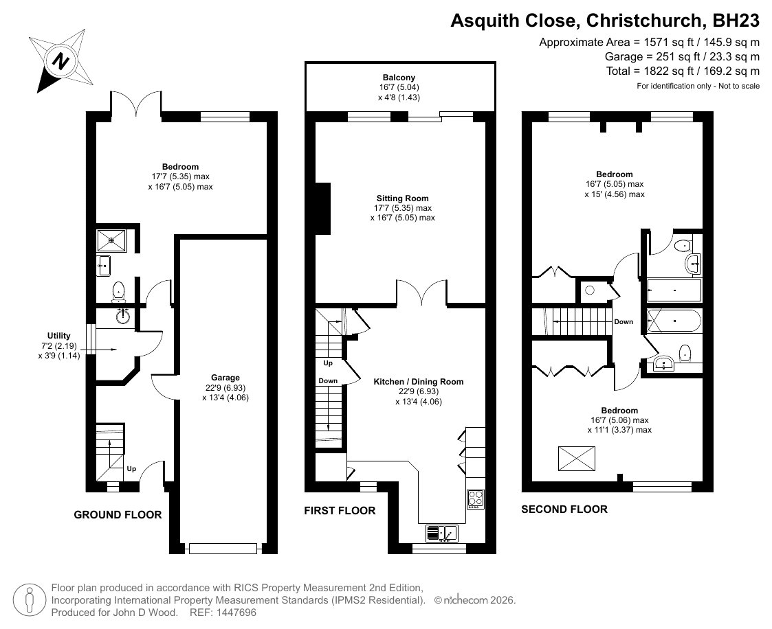 8, Asquith Close, Dorset floorplan