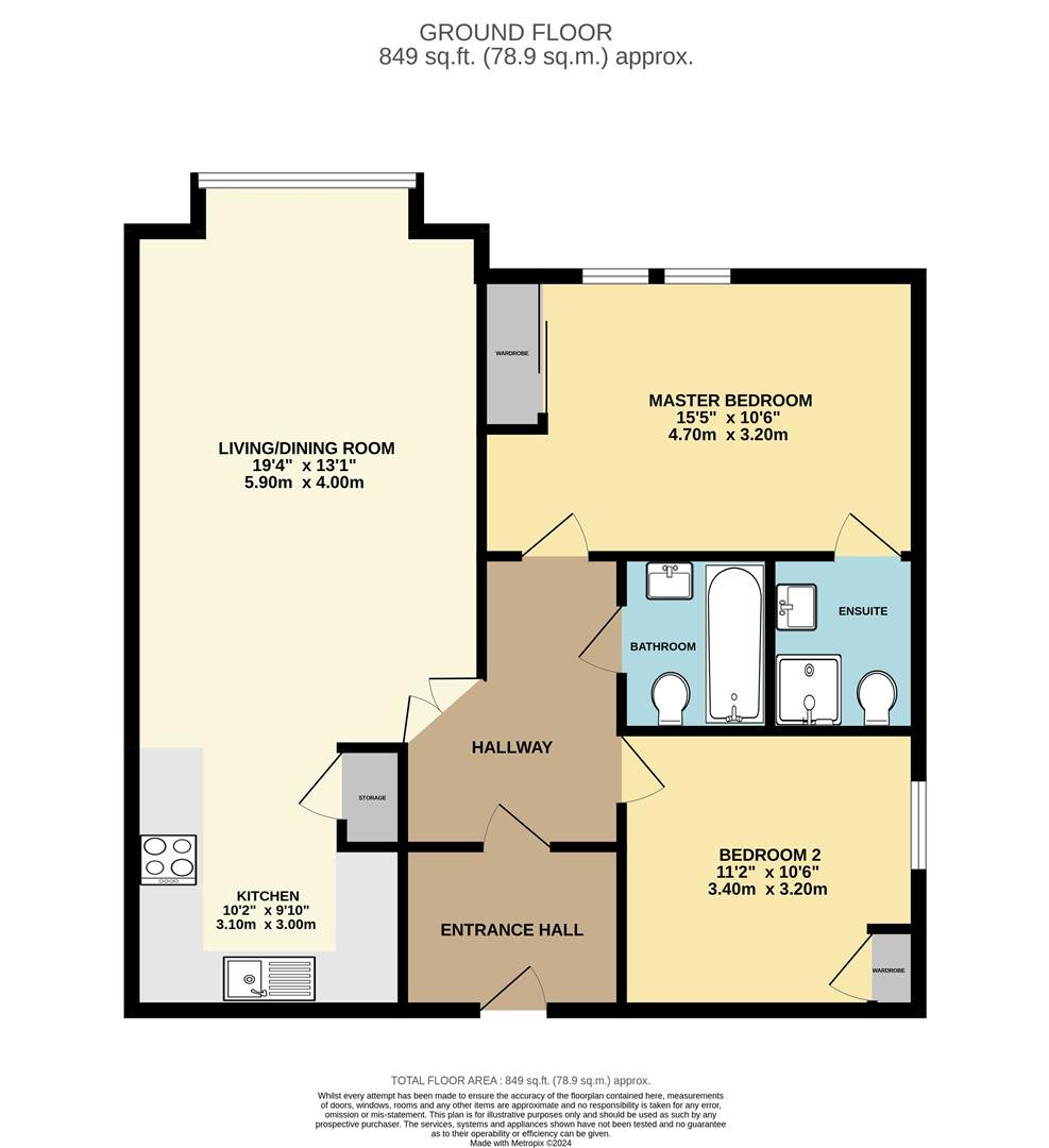 57 Haven Road, Poole floorplan
