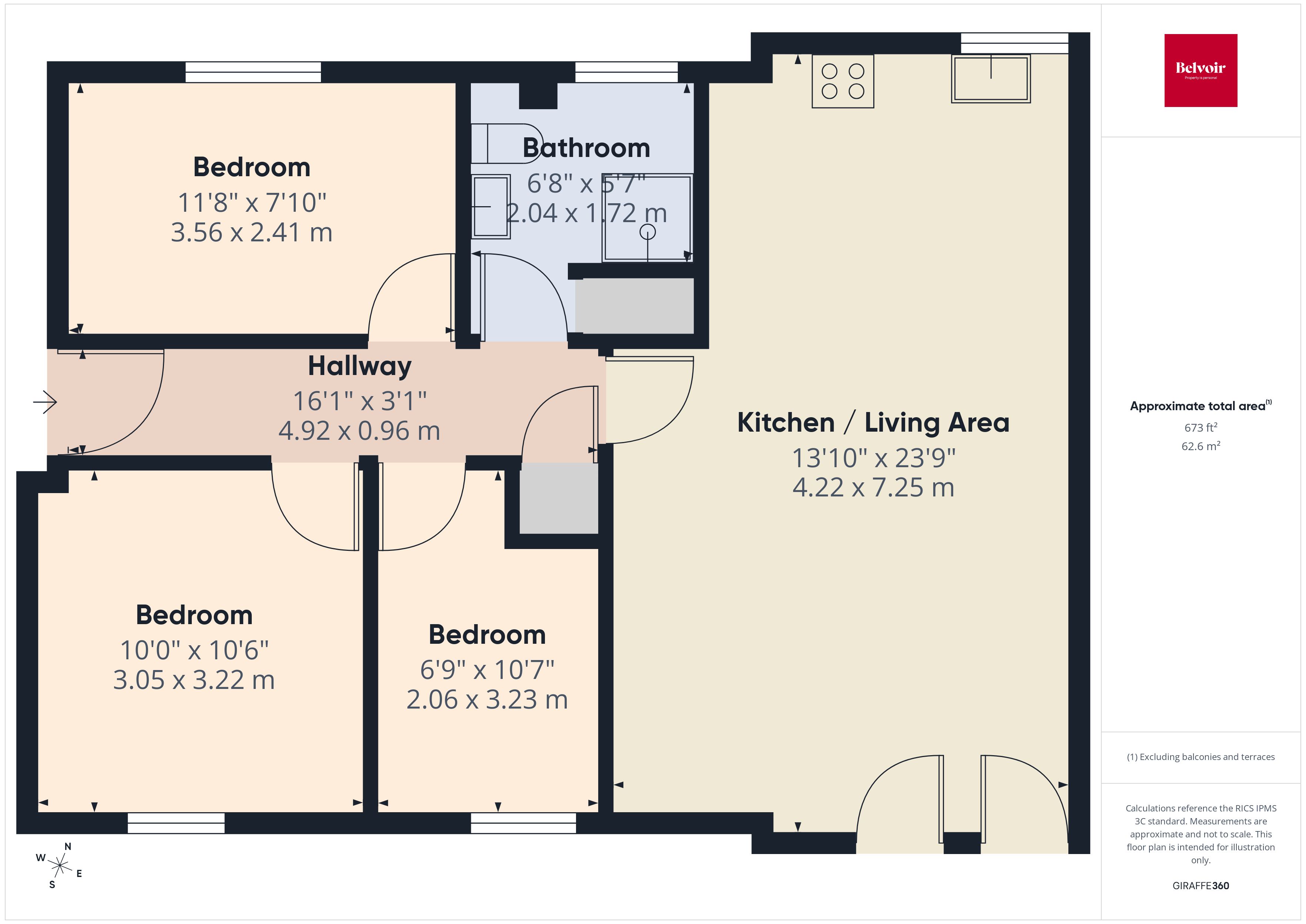 29, Monmouth House, Mannheim Quay, Swansea floorplan