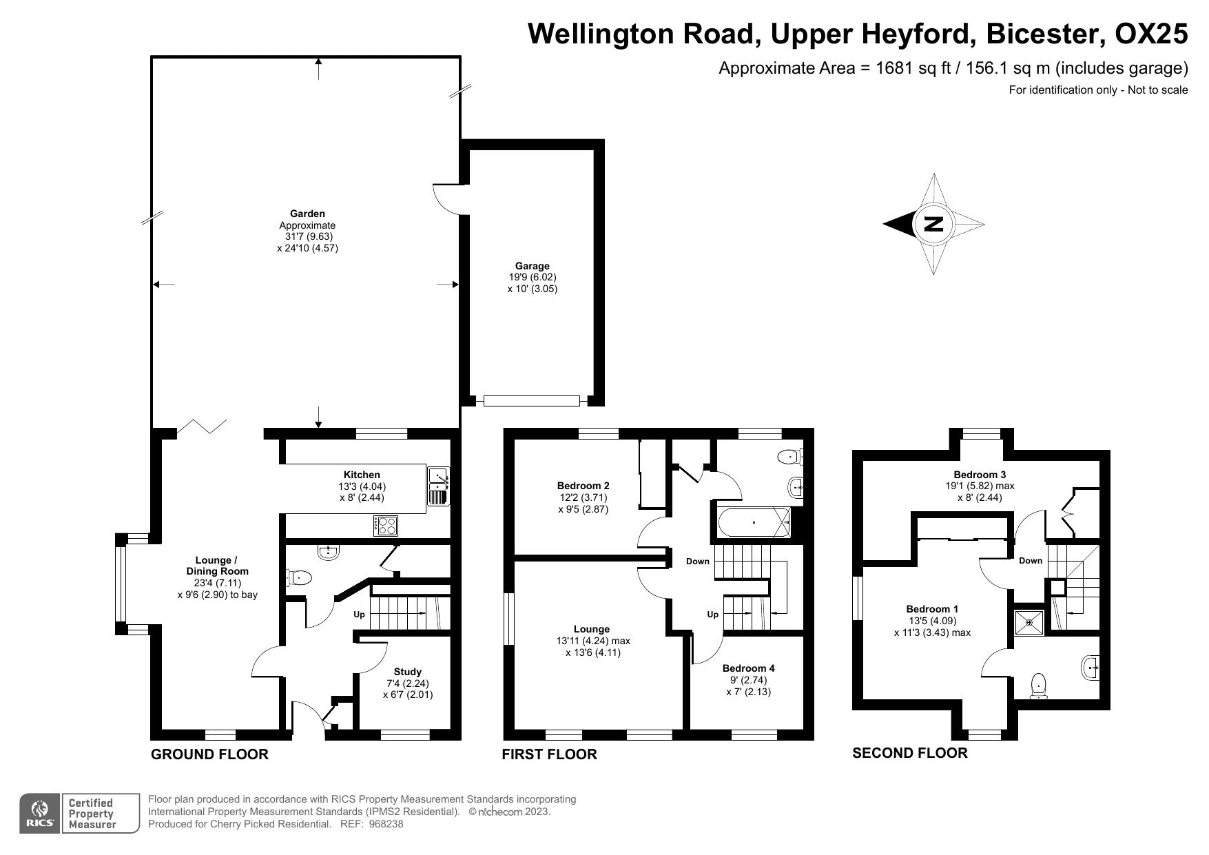 11, Wellington Road, Upper Heyford floorplan