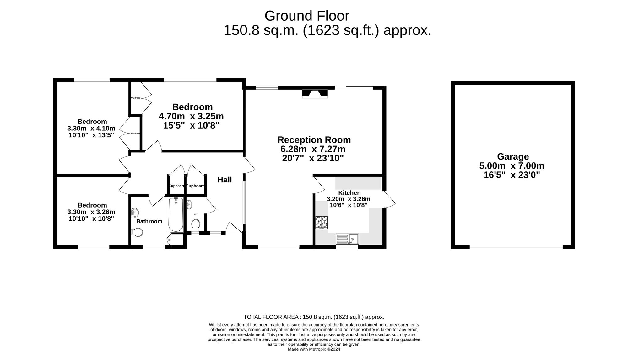 5 Mayell Close, Leatherhead floorplan