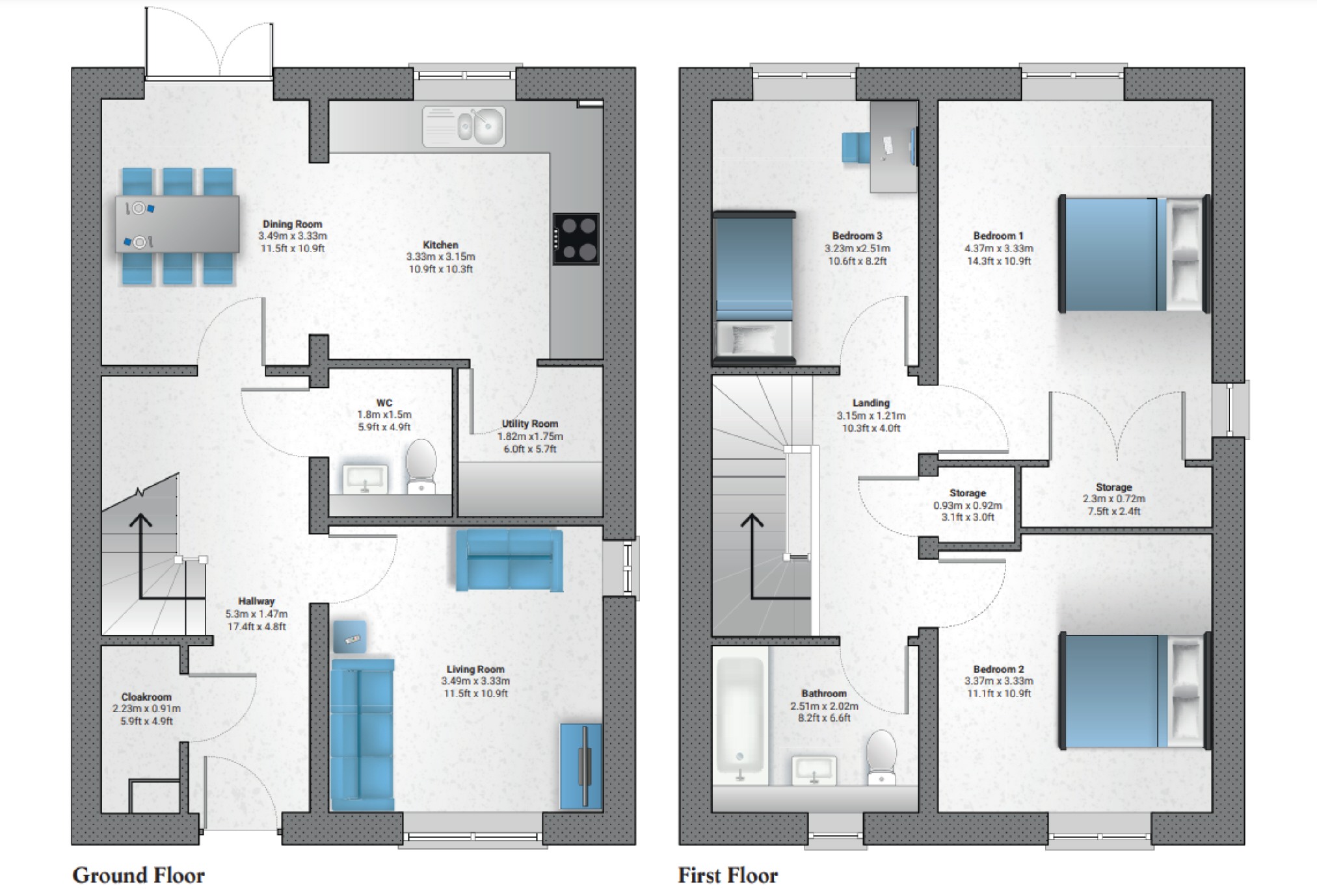 Bonnington Walk, Merryweather Avenue, Bristol BS7, 3 bedroom terraced