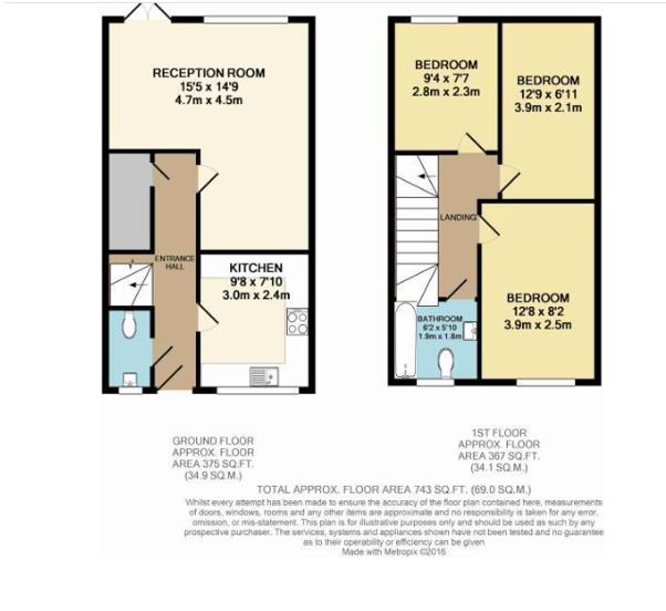 17B, Windmill Shott, Egham floorplan