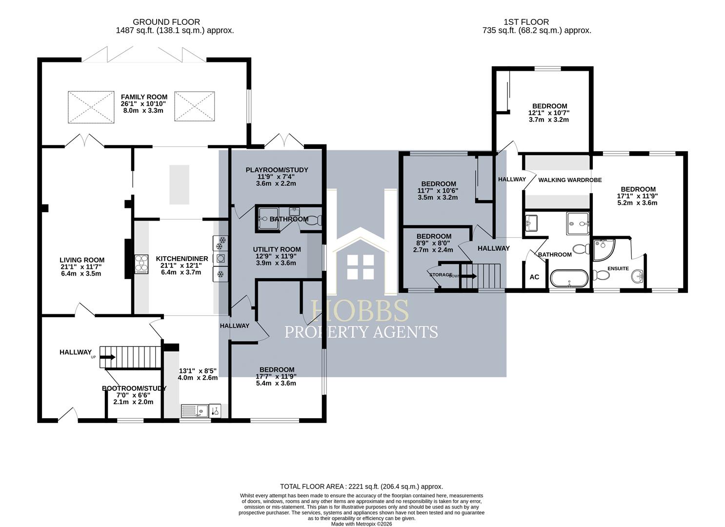 Honeywood, Badminton Road, Bristol floorplan