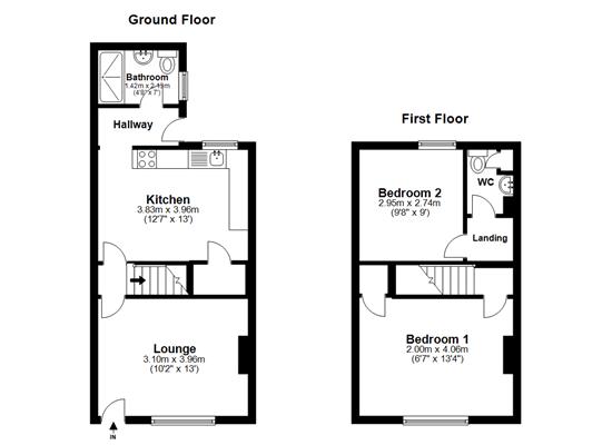 2 Bedrooms Terraced house to rent in Godstone Road, Whyteleafe CR3