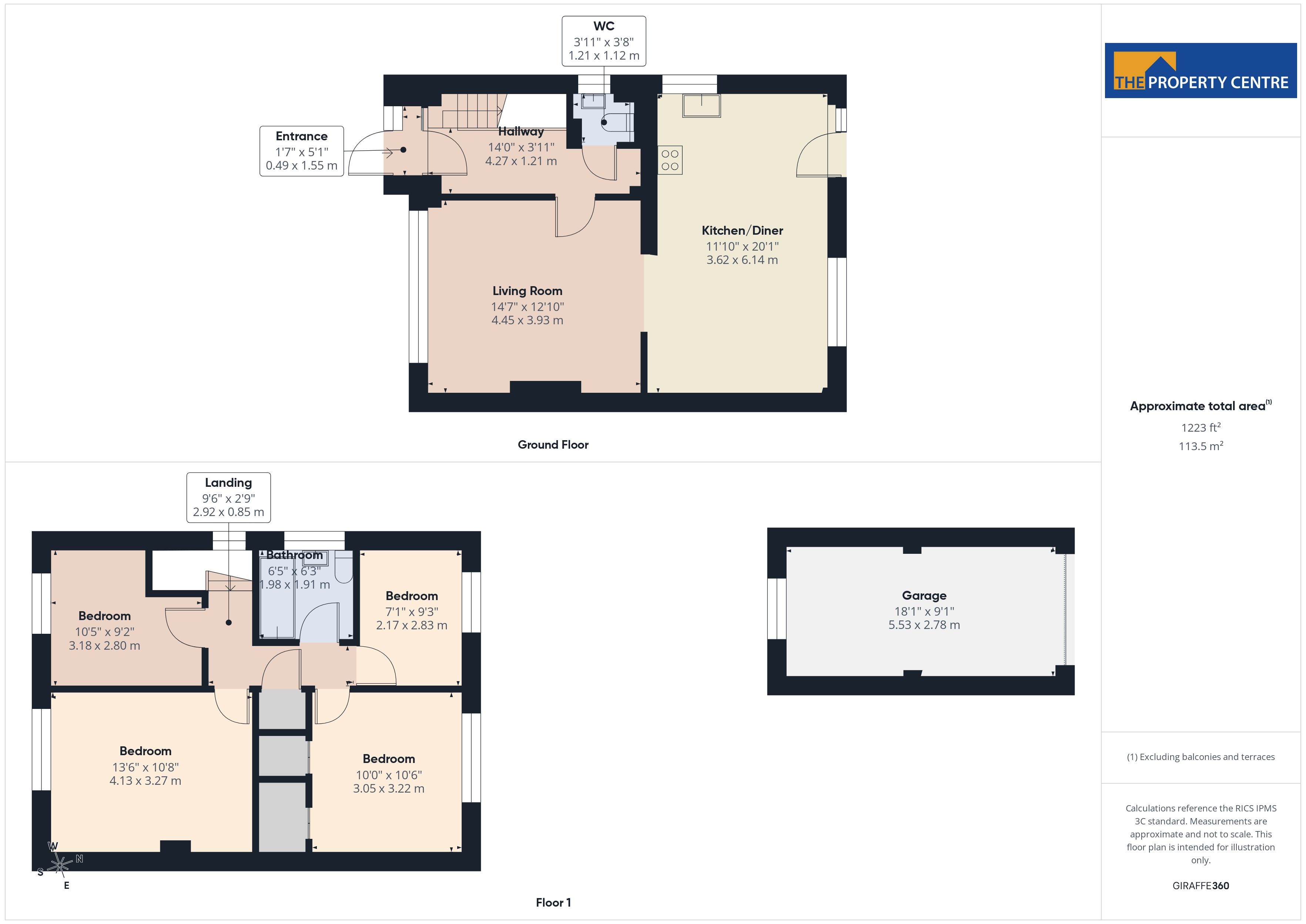 106, Mandarin Way, Gloucestershire floorplan