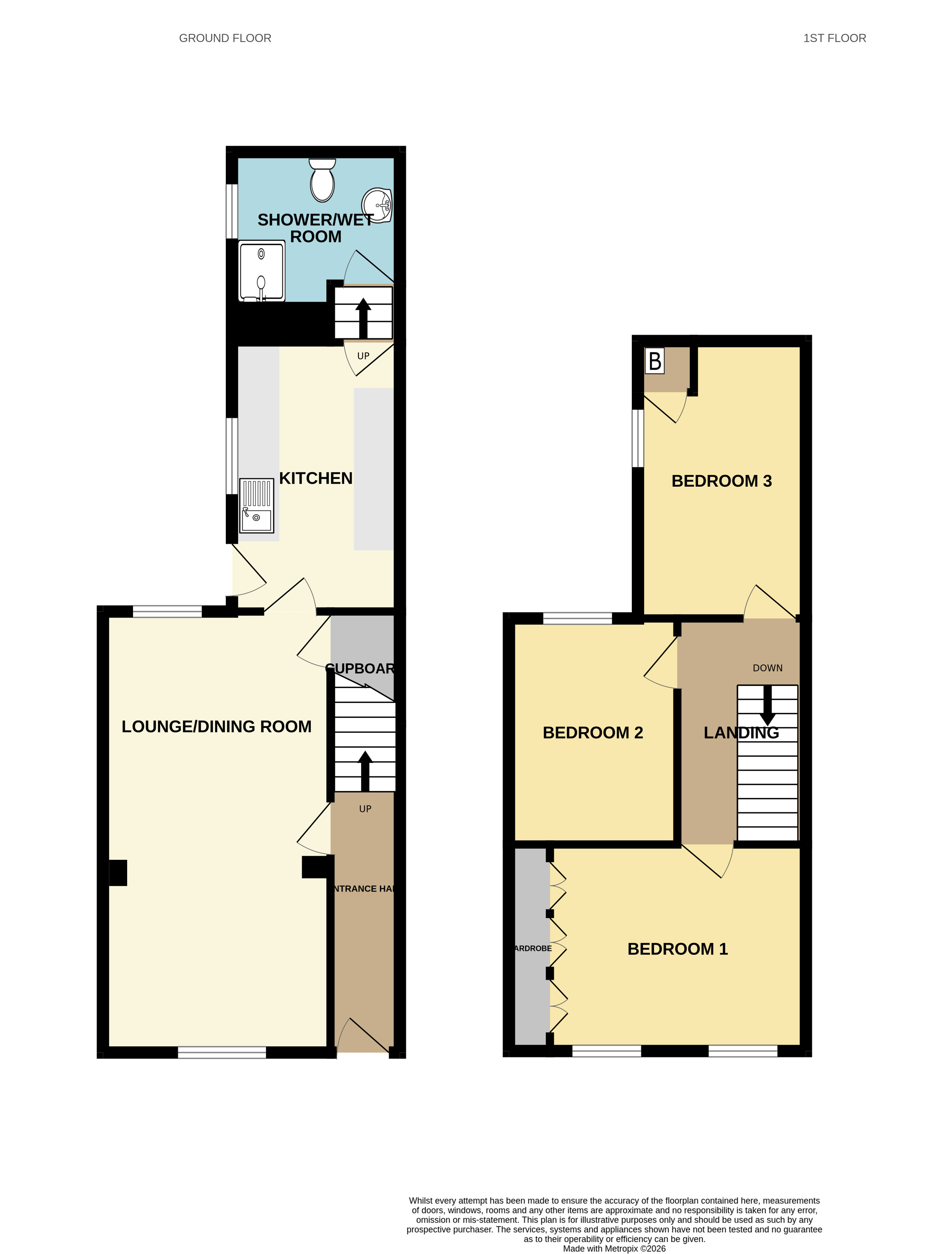 14, Russell Street, Merthyr Tydfil floorplan