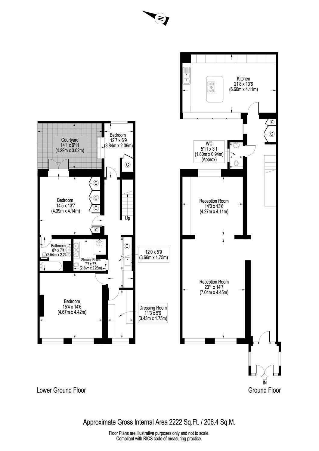 3 Bedrooms Flat to rent in Cleveland Square, London W2
