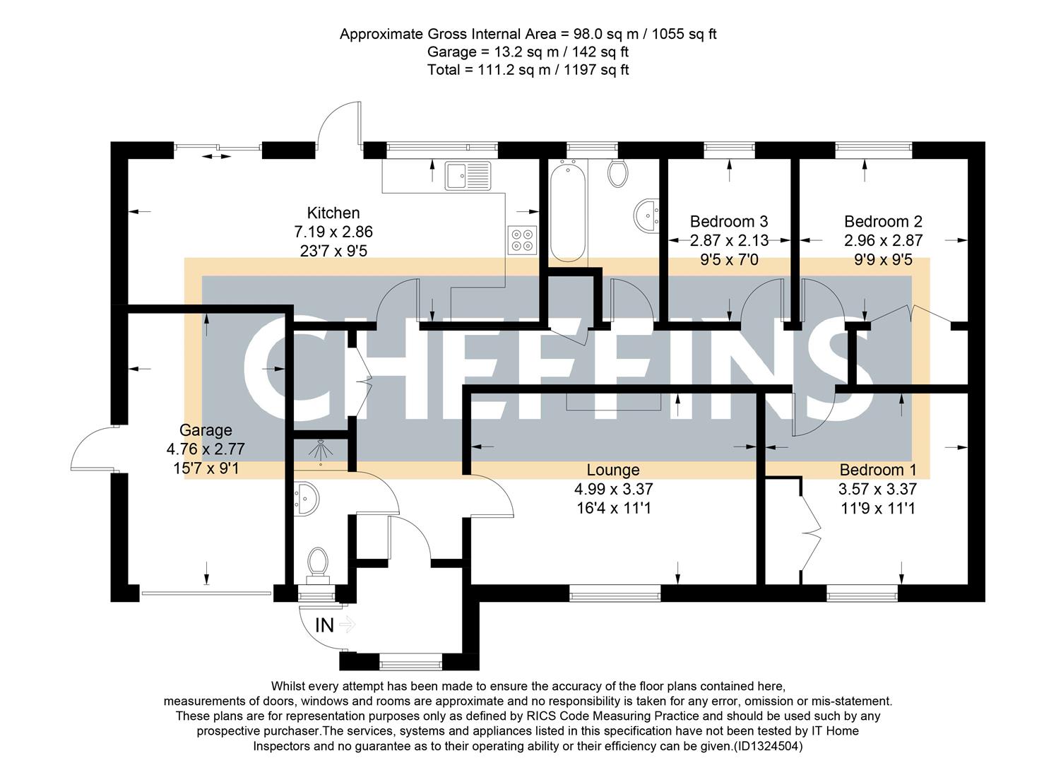 47B, Prickwillow Road, Ely floorplan