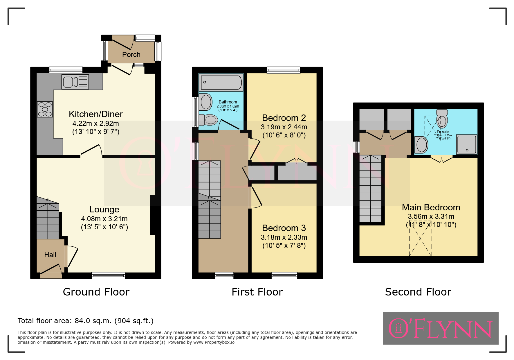 4 The Maltings, Leicester floorplan