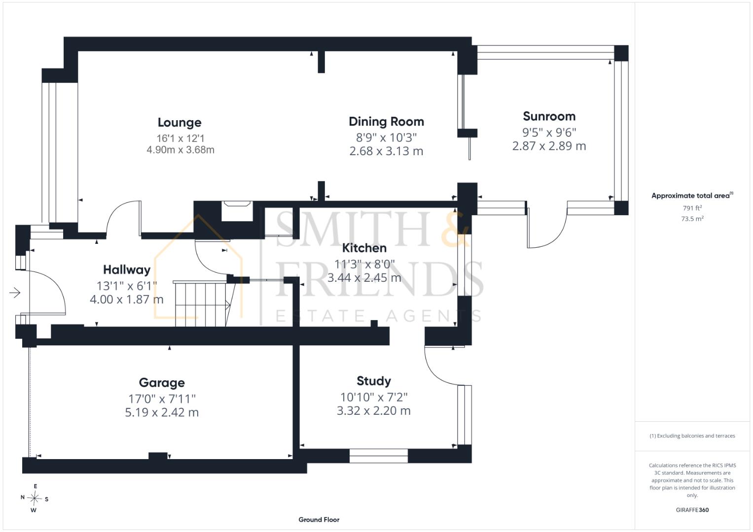 80, Castleton Road, Hartlepool floorplan