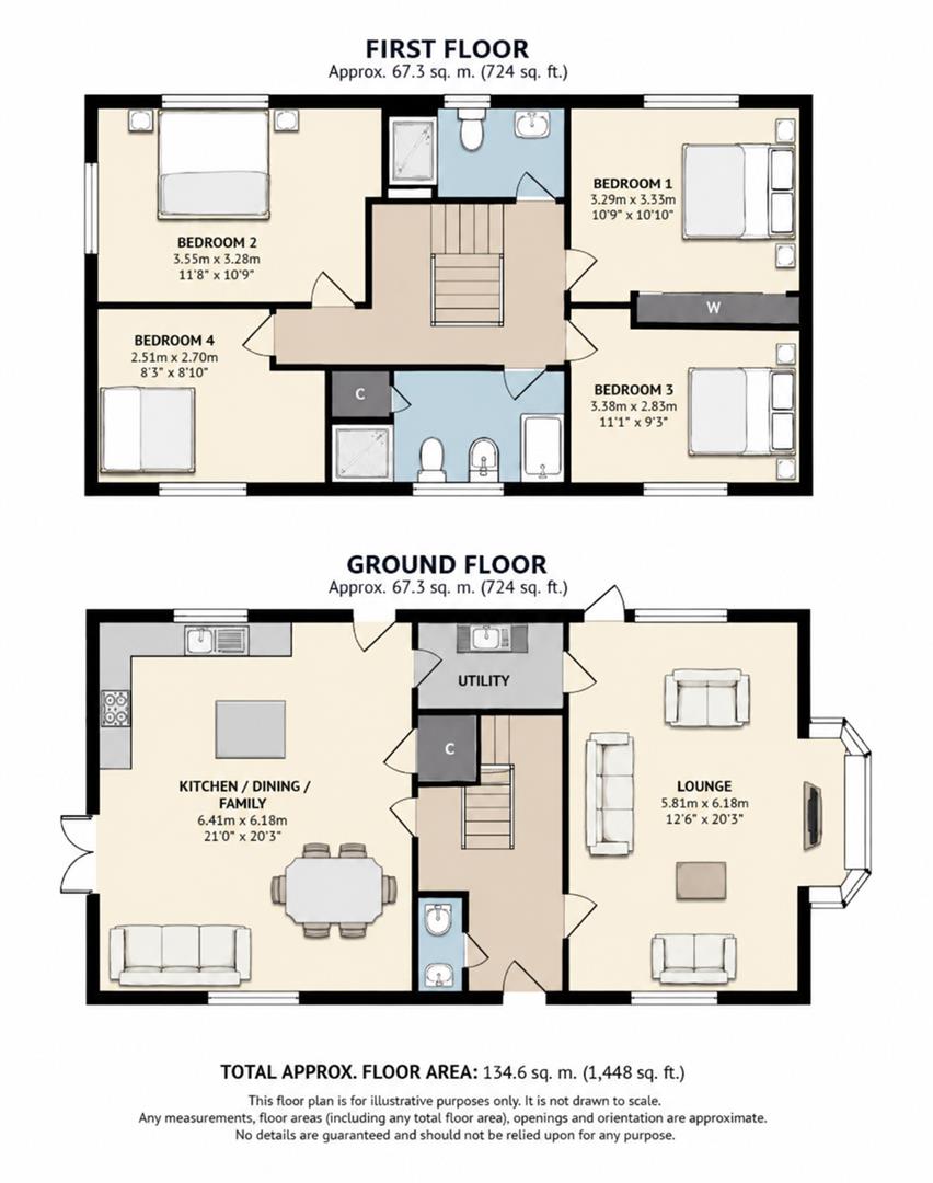 9, Cinnabar Grove, Hereford floorplan