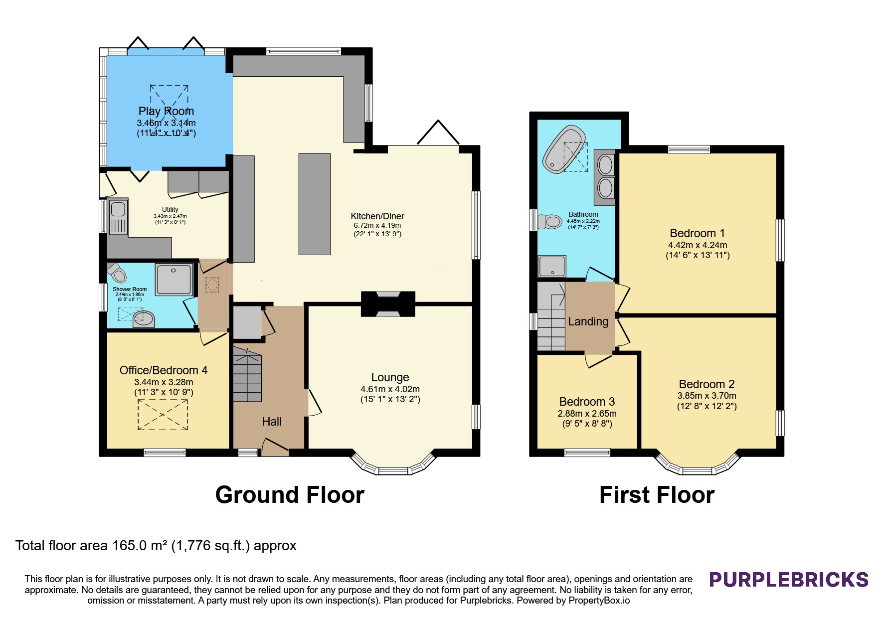 103, Balcombe Road, Horley floorplan