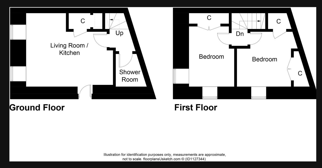 The Nook, High Street, Cupar floorplan