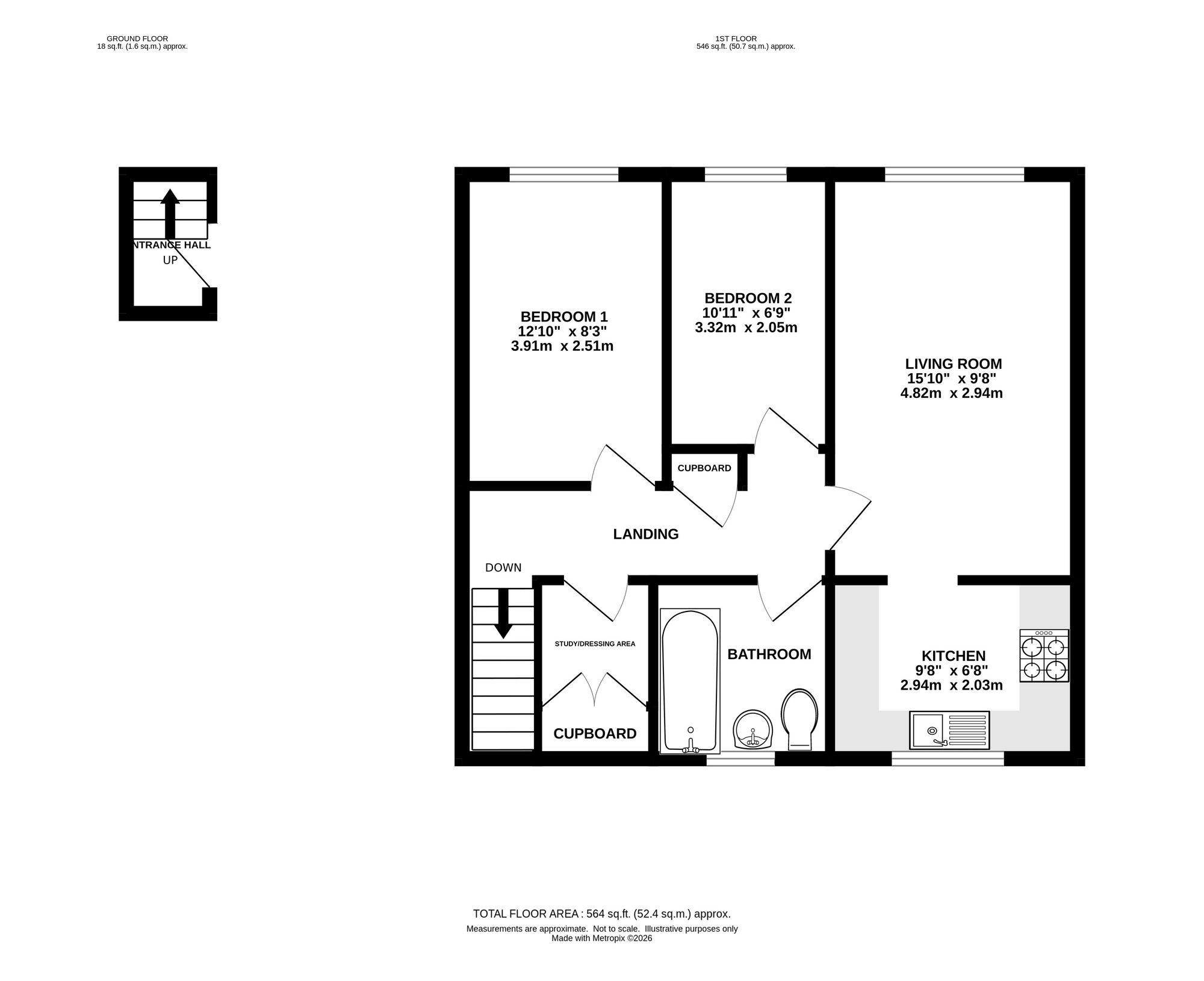 32 Cranford Square, Knutsford floorplan