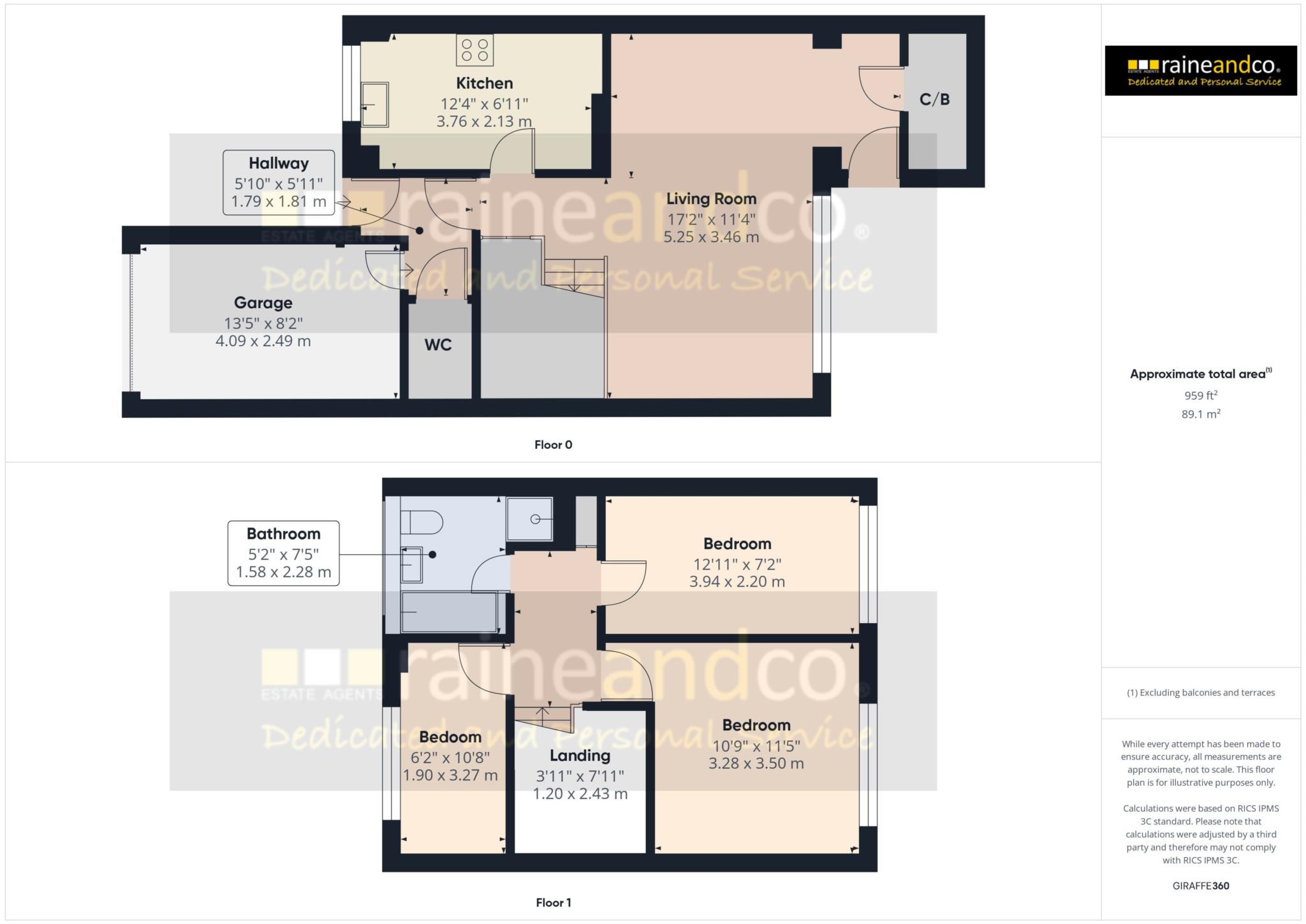 14, Hyde Avenue, Potters Bar floorplan