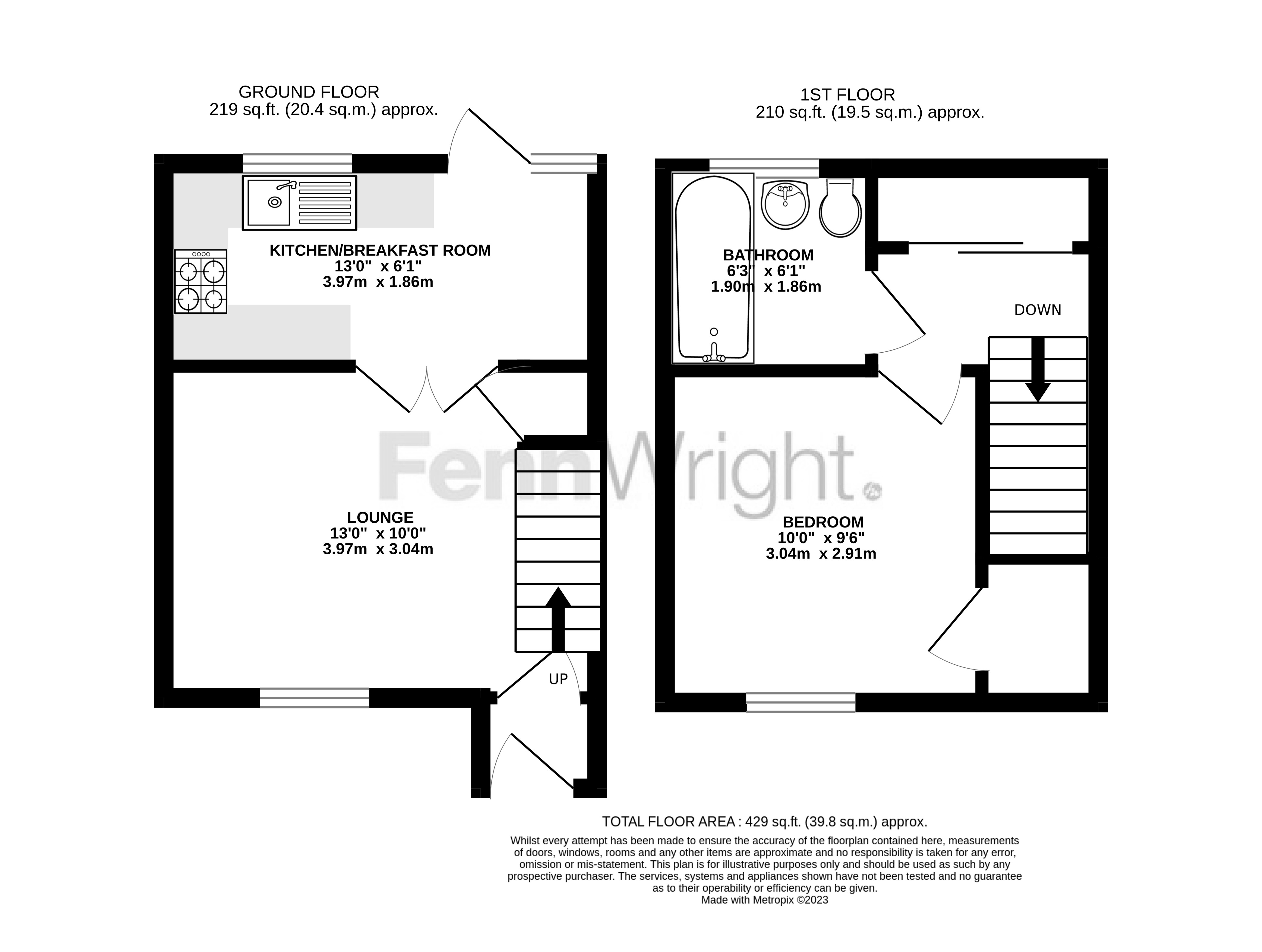 52, Pollards Green, Essex floorplan