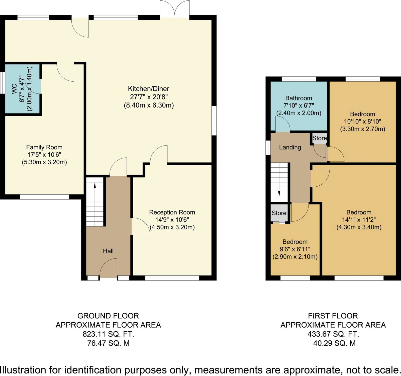 67, Hill View, Widnes floorplan