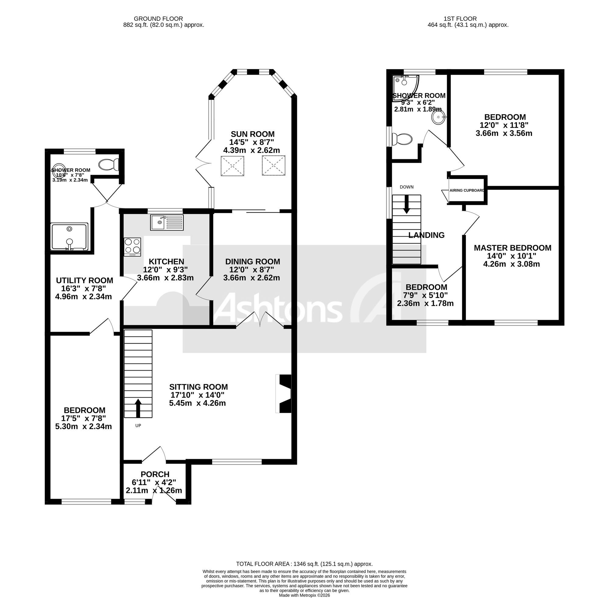 9 Fern Bank, St. Helens floorplan